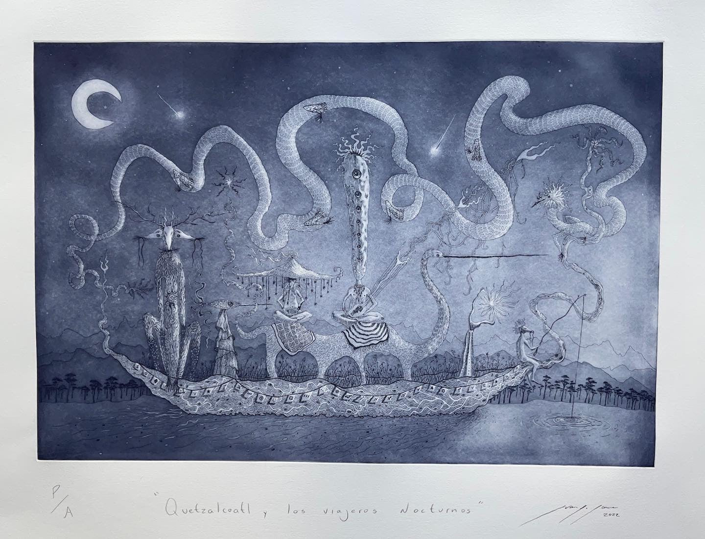 Quetzalcoatl y los viajeros nocturnos