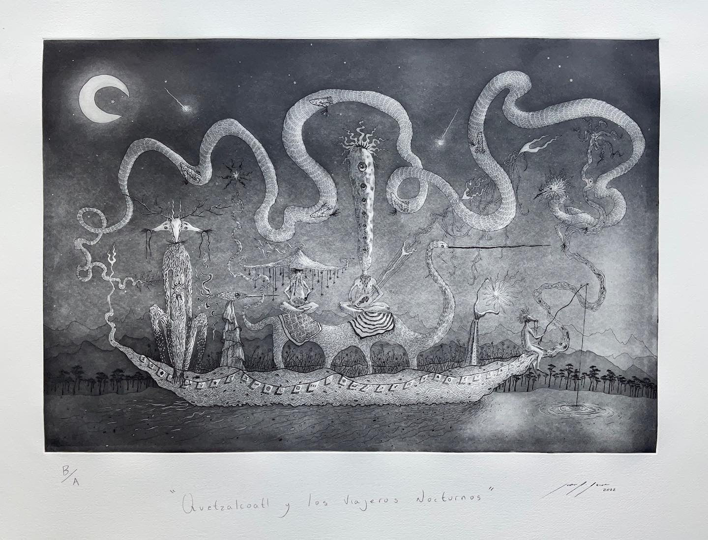 Quetzalcoatl y los viajeros nocturnos