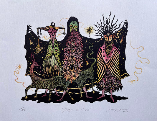 Magos de Noche ACUARELA