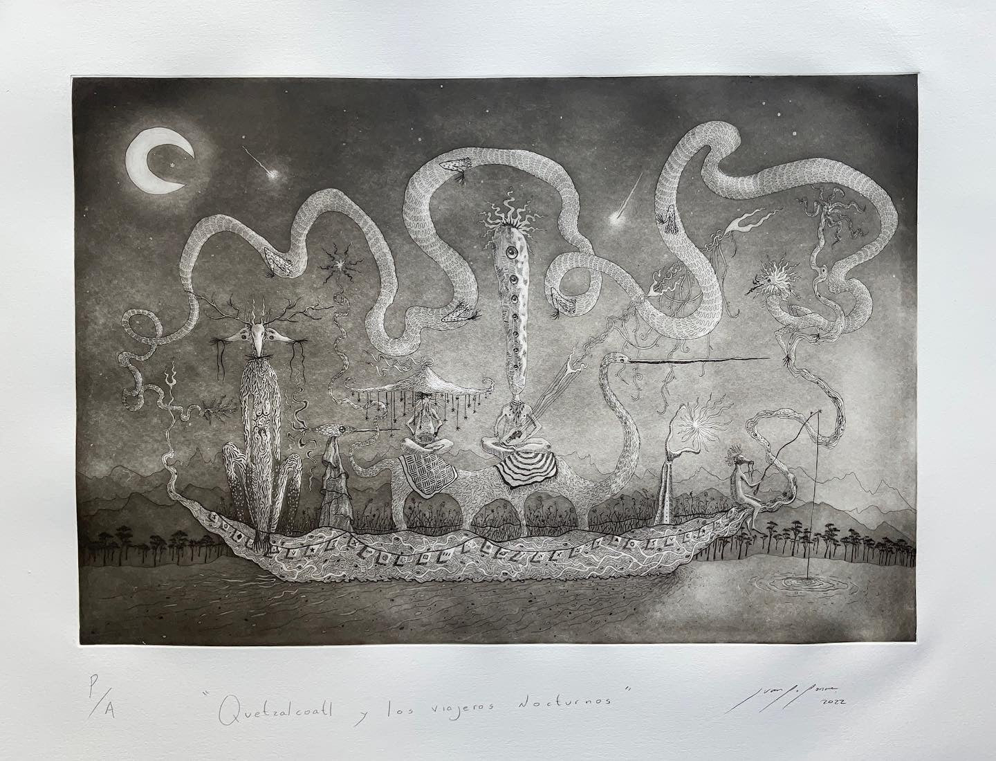 Quetzalcoatl y los viajeros nocturnos
