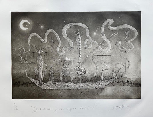Quetzalcoatl y los viajeros nocturnos