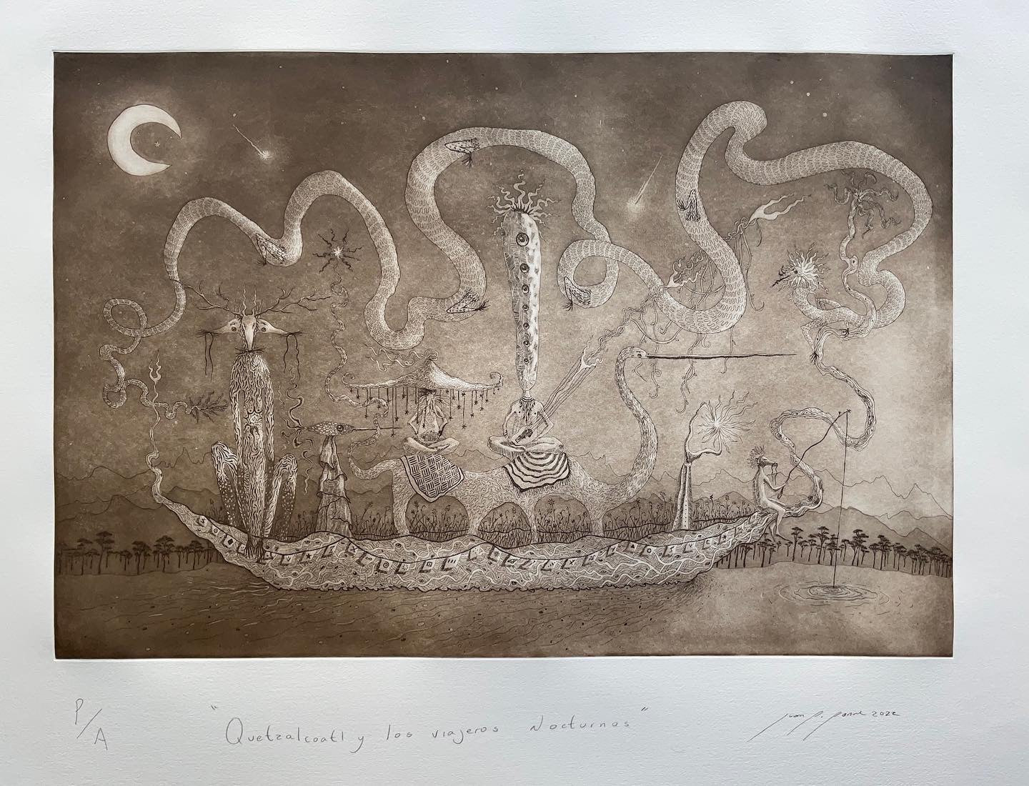 Quetzalcoatl y los viajeros nocturnos
