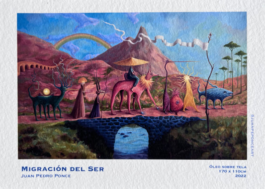 Postal “Migración del Ser”