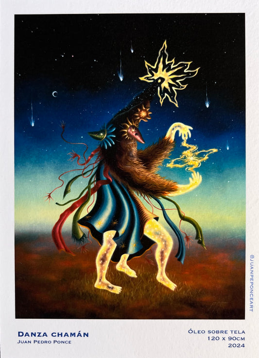 Postal “Danza Chamán”