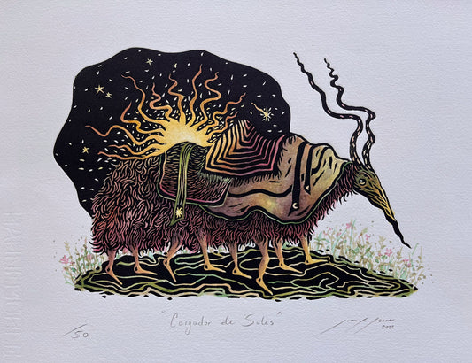 Cargador de Soles / ACUARELA